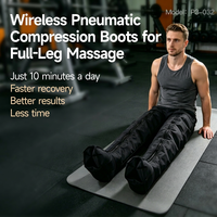 Masseur pour les jambes pour la circulation et le soulagement de la douleur, masseur à compression d'air pour les pieds et les mollets