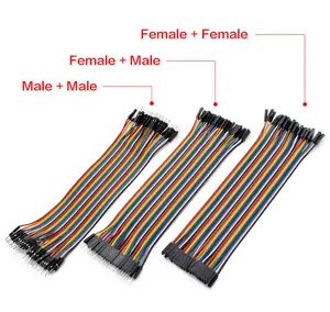 High quality DIY Line Dupont Jumper Wire 10CM 20CM Male to Male and Female to Male and Female to Female