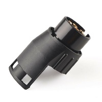 Mini adaptateur 7P à 13P de style européen, remorque RV, prise et prise, tête adaptateur 7 à 13