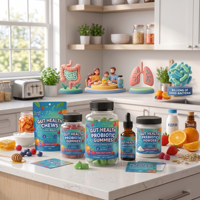 Private Label Gemengde Fruit Probiotica Gummies Immuniteit Ondersteunende Dagelijkse Supplement