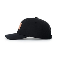Casquette de baseball sportive Richardson 254 de haute qualité, personnalisable avec logo, 6 panneaux, patch en cuir personnalisé, style Dad Hat