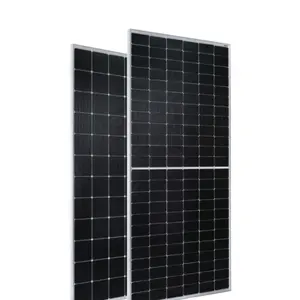 Half cut efficient high wattage 545w-565wsolar panel inverter battery kit hanwha q cell solar panels