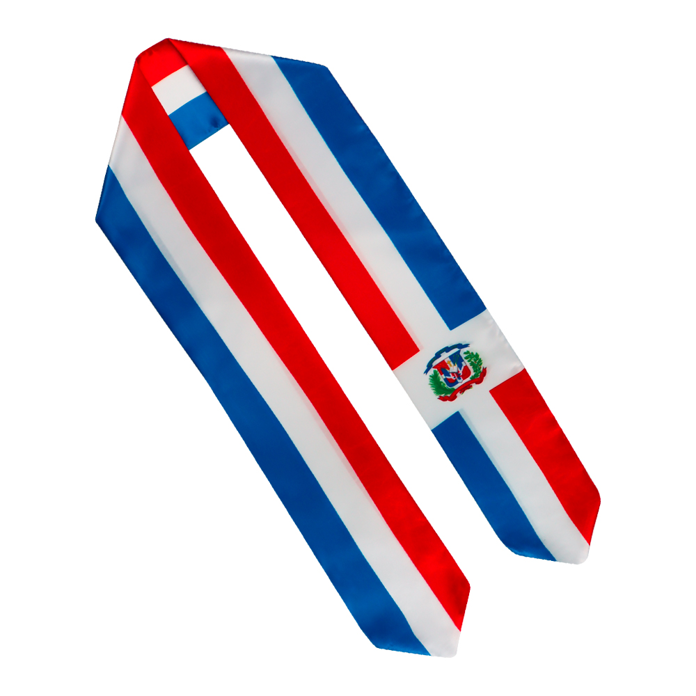 Dominican Republic Flag Color