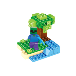 Venta caliente en stock Minecrafted Tree House My World Building Block Mini figuras juguetes educativos para niños juegos <span class=keywords><strong>de</strong></span> ladrillos - Product Image 5