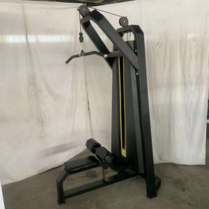 業務用ジムフィットネス機器 ハイプルダウンマシン ラットプルダウンマシン ピンロード式ストレングスマシン 筋力トレーニング - Product Image 6