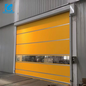 Puerta Rápida Automática de Alta Velocidad, Plegable y Apilable, de PVC Resistente al Viento, de Alta Calidad, Puerta de Seguridad <span class=keywords><strong>para</strong></span> Taller - Product Image 1
