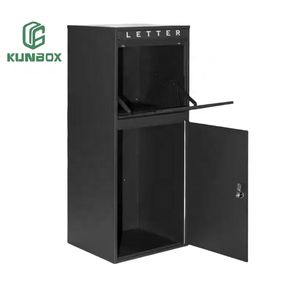बाहर के लिए पैकेज वितरण बॉक्स, सुरक्षित भंडारण के साथ अतिरिक्त बड़े पार्सल ड्रॉप बॉक्स, एंटी-चोरी गैल्वेनाइज्ड स्टील, वाटरप्रूफ - Product Image 2