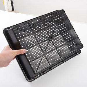 Plateau de germination de semis de plantes noires plateau de culture de graines plateaux en plastique semis agricoles - Product Image 3