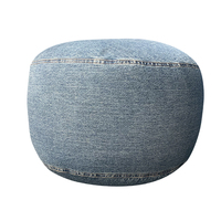 Grand coussin de sol rond coussin d'assise coussins d'extérieur en velours touffeté tapis de méditation décoratif pour animaux de compagnie pour canapé-lit jardin