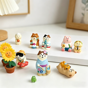 Figura Decorativa de Resina en Forma de Pirámide, Temática Religiosa y de Hadas, Hecha a Mano y Pintada a Mano, Decoración para Escritorio, Hogar u Oficina, Regalo Acogedor - Product Image 1
