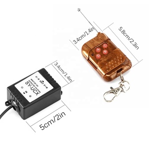 Phụ Kiện Xe Hơi Đèn Mắt Đại Bàng Bộ Điều Khiển Nhấp Nháy Đèn <span class=keywords><strong>LED</strong></span> Sương Mù Nhấp Nháy 12V Điều Khiển Từ Xa Không Dây Cho Xe Tải Xe Hơi Dải Đèn - Product Image 4