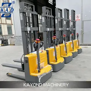 Electric Walkie Stacker 1.5ton 3m 3.5m Europe Us Standard Electric Pallet Stacker With CE