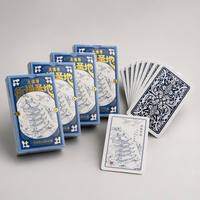 Cartes à Jouer Souvenirs du Temple Chinois Personnalisées - Écologiques, Durables, Papier 300gsm à Cœur Noir, Boîte en Papier Doré, Coins Arrondis