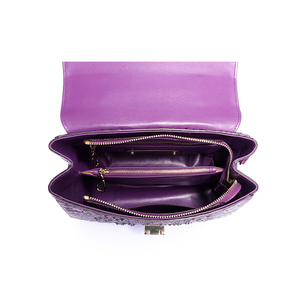 Borse di Lusso in Vera Pelle per Donne 2024, <span class=keywords><strong>Borsa</strong></span> con Motivo <span class=keywords><strong>Coccodrillo</strong></span> in Rilievo - Product Image 6