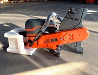 RD 970 Scie à onglet industrielle avec lame droite 4500rpm pour le sauvetage d'incendie et la démolition de bâtiments à essence/essence