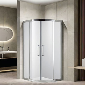 <span class=keywords><strong>Cabine</strong></span> <span class=keywords><strong>de</strong></span> <span class=keywords><strong>douche</strong></span> moderne circulaire en verre trempé <span class=keywords><strong>de</strong></span> 6 mm d'épaisseur, <span class=keywords><strong>cabine</strong></span> <span class=keywords><strong>de</strong></span> salle <span class=keywords><strong>de</strong></span> bain complète, étanche, avec cadre - Product Image 2