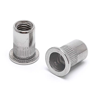 Chất lượng cao 304 thép không gỉ phẳng-đầu có khía gương đánh bóng đinh tán Nuts lớp 4.8 & 6.8 Sản xuất tại Trung Quốc - Product Image 4