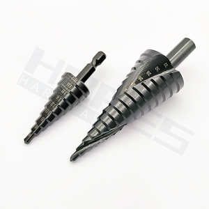 Custom 3-65mm <strong>Step</strong> <strong>Drill</strong> <strong>Bits</strong> with Straight Helix Flutes HSS Alloy Bearing Steel <strong>for</strong> Drilling Hole on <strong>Metal</strong> Sheet - Product Image 3