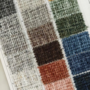 Hiện Đại Thiết Kế Mới Polyester Dệt Linen Cái Nhìn Voile Sheer Rèm Vải Gợn Gấp Cho Phòng Khách Rèm Cửa - Product Image 1