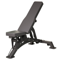 Banc de musculation professionnel au design simple, essentiel pour la maison, robuste et stable, banc d'entraînement réglable pour haltères, support OEM