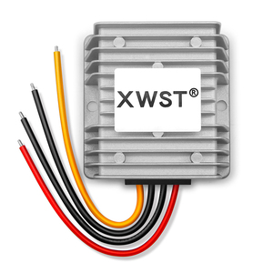 Convertidor de aumento a prueba de agua personalizado 12V 24V regulador de voltaje 3A-15A fuente de alimentación 12V a 24V DC Boost Converter para coche - Product Image 1