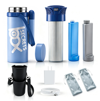 SECRETSBOX Big Nomad, refroidisseur d'insuline, réfrigérateur portable pour médicaments et organisateur de pilules pour diabétiques