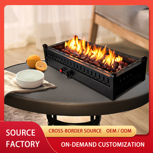 Vườn vuông xách tay hố lửa bảng Top lò sưởi ngoài trời gas hố lửa - Product Image 3