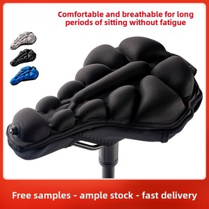 Housse de coussin de siège pour vélos de montagne et vélos de route, universelle, gonflable, avec airbag, absorbant les chocs, respirante, taille M, modèle FU-A10 - Product Image 1