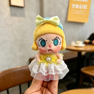 Lulan Angry Molly Plush Pendant Doll Clothes Heart Fire Bloom Series Western-style Socialite Candy <strong>Party</strong> Dress Set Reusable Easy - Product Image 3