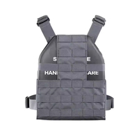 Plaques de protection tactiques 3A III&IV en céramique PE à face de contact + plaques en acier pour gilet lesté, conformes aux normes de sécurité pour la chasse en extérieur