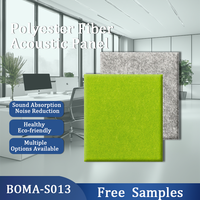 Panneaux acoustiques 9MM, 100% polyester PET, panneaux en feutre, absorption acoustique, respectueux de l'environnement, panneaux acoustiques muraux