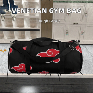 Serviette de sport et de gym unisexe en microfibre cirée Nobull Vietnam, motif géométrique vénitien, grande capacité, sangle réglable, idéale pour le rallye et comme cadeau - Product Image 2