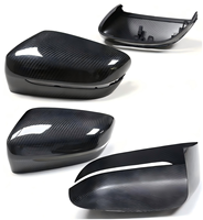 Coques de rétroviseurs en fibre de carbone pour BMW G20 G21 Série 3 M340i M Performance, carbone sec