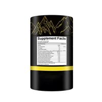 Bonbons gélifiés au Shilajit de marque privée, fibres alimentaires, Shilajit pur de l'Himalaya, complément alimentaire, gommes au Shilajit