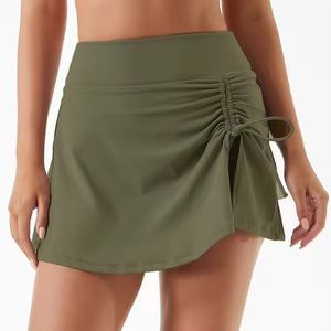Rok Yoga, Tenis, Golf Wanita Berpinggang Tinggi, Pakaian Fitness Seksi - Grosir - Product Image 3