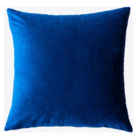 Housse de coussin en velours uni, style moderne et minimaliste, pour canapé, insert non inclus, best-seller