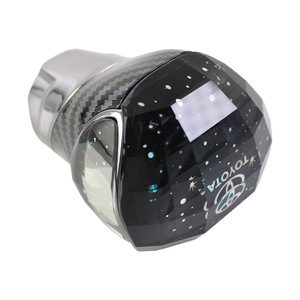 Toyota Senna Crystal Gear <b>Shift</b> <b>Knob</b> Carbon Fiber Led Ergonomic Car Accessory - Product Image 3