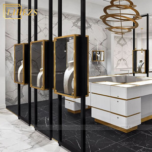 ตู้โชว์เครื่องประดับเพชร ตู้โชว์ร้านค้า ตู้โชว์ติดผนัง ดีไซน์พรีเมียม อุปกรณ์ตกแต่งร้านค้า ผู้ผลิตตามสั่ง - Product Image 4