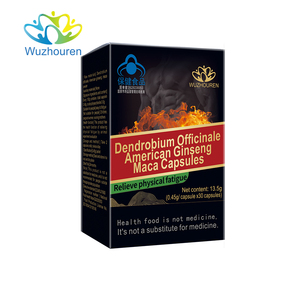 OEM ODM Dendrobium Officinale americano Ginseng Maca capsule migliorano l'immunità - Product Image 4