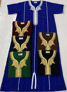 Robe Jubba CCY Koshibo pour le Ramadan, Thobe marocain brodé, Vêtement islamique, Bou Bou africain pour hommes, Kaftan musulman pour hommes, <span class=keywords><strong>Djellaba</strong></span> - Product Image 4