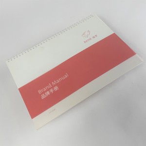 Wire o <strong>binding</strong> with transparent cover <strong>instruction</strong> manual <strong>printing</strong> cheap brochure <strong>printing</strong> notebook - Product Image 2