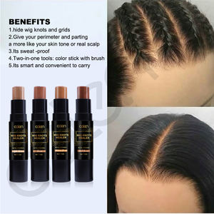 Sky sky — bâton de guérison, noué en dentelle, couleur de la peau, 4 couleurs, nœuds curteurs avec brosse, personnalisé, diy - Product Image 4