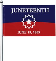 Drapeau Juneteenth 3x5 FT en gros, neuf, pour décoration intérieure et extérieure