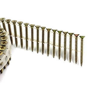 Tornillos en Rollo de Cartón Plástico, Recubiertos de Zinc Amarillo, con Cabeza Pozi, 3.5x40mm - Product Image 5