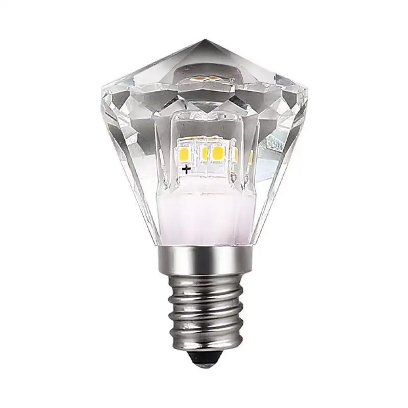 4W E14 E12 קריסטל LED הנורה E27 אור 5W E27 E26 dimmable נברשת K5 קריסטל תקרת סלון מנורת רצפה