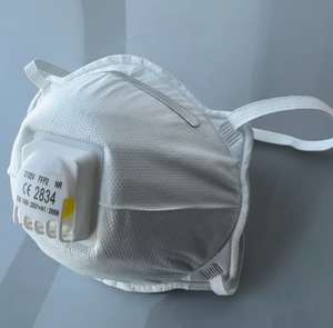 Protection respiratoire Ffp2 Valve d'expiration Masque anti-poussière Respirateur industriel de sécurité Masque des lieux publics - Product Image 2