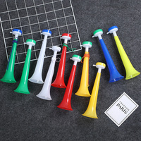 Venta caliente animando megáfono plástico Vuvuzela cuerno para la venta