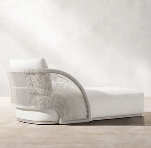 Плетеный ротанговый шезлонг для любой погоды, скамейка, Солнцезащитная кровать для отеля, патио, шезлонг, плетеный уличный шезлонг у бассейна - Product Image 5