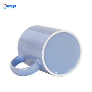 Taza de leche de sublimación de 11oz, té, café, hogar, vasos para beber, Taza de cerámica personalizada a todo color puro - Product Image 5