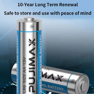 PUJIMAX 4 stuks/verpakking LR6 AA 1.5V Alkaline batterijen, langdurige droge batterij voor huishoudelijke apparaten, OEM ODM bulk levering, CE gecertificeerd - Product Image 4